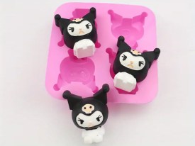 Molde silicona KUROMI x 4 